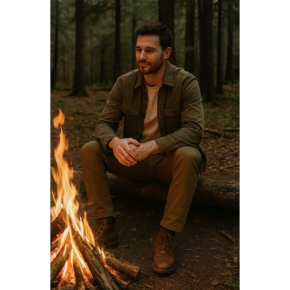 Flint And Tinder Pants Mens 28x30 (*28x28.5) Green Cotton Canvas Straight Fit